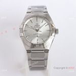 OR Factory Super Clone Omega Constellation Gent's Co-Axial Watch 39mm Silver Dial